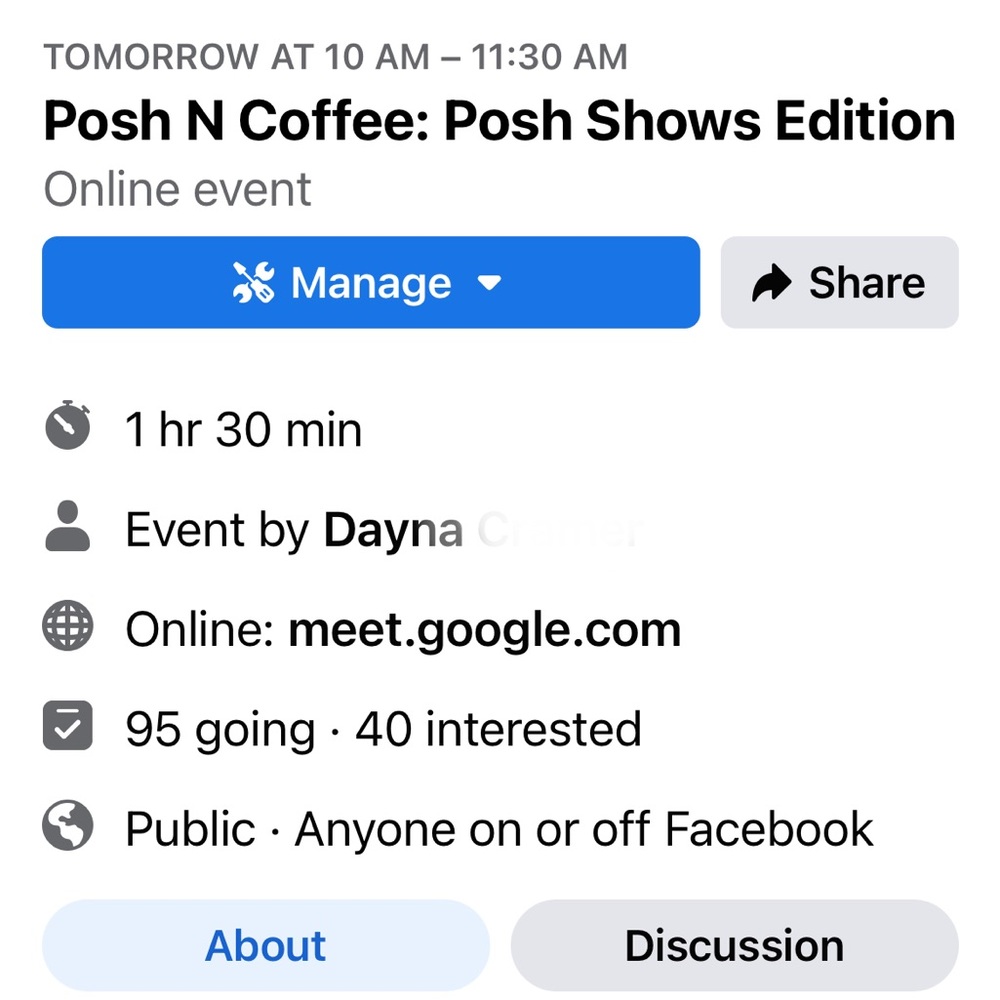 ❤️ for Posh n Coffeez - Picture 3 of 3